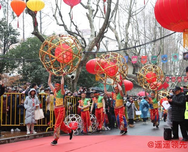 发现上海 · 体育丨奉贤滚灯一转，转出“沪派江南”新春盛景