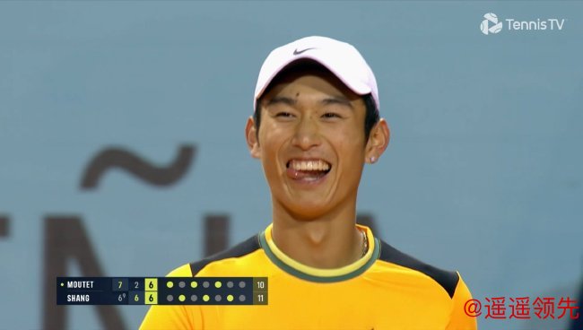 商竣程经历4小时鏖战逆转击败穆泰取得马德里大师赛开门红